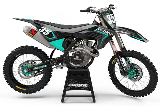 SÉRIE HUSQVARNA MIDNIGHT (TOUS LES MODÈLES ET COULEURS DE VÉLO !) Graphiques de support d'usine semi-personnalisés