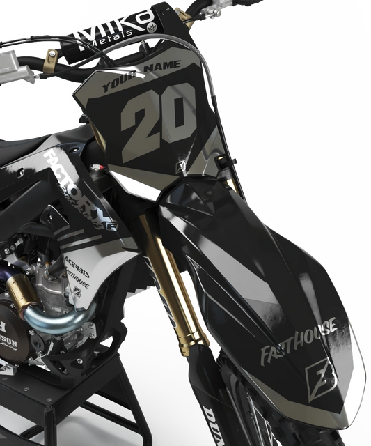 KAWASAKI PL1 CHROME (TOUS LES MODÈLES DE VÉLO ET COULEURS !) Graphiques de support d'usine semi-personnalisés