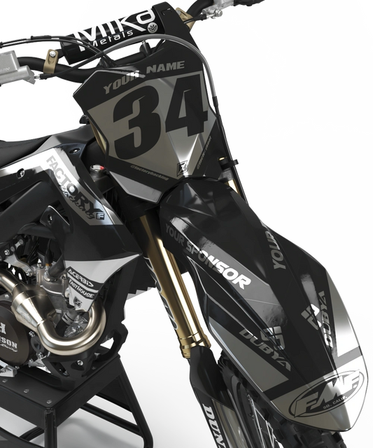 KAWASAKI PL3 CHROME (TOUS LES MODÈLES ET COULEURS DE VÉLO !) Graphiques de support d'usine semi-personnalisés