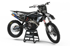 HUSQVARNA PL3 CHROME (MUST SELECT CHROME FINISH  OPTION) Semi-Custom Factory Backing Graphics