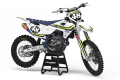 HUSQVARNA RETRO SERIES (ANY BIKE MODEL AND COLORS!) Semi-Custom Factory Backing Graphics
