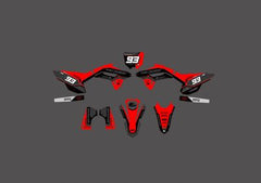SÉRIE COBRA SWIFT (TOUS LES MODÈLES ET COULEURS DE VÉLO !) Graphiques de support d'usine semi-personnalisés