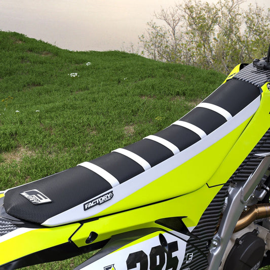 CUSTOM Factory Seat® RIBBED STRIPE GRIPPER MX-SITZBEZUG 