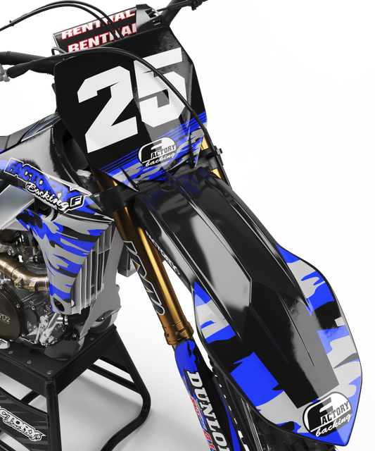 YAMAHA CAMO SERIES (JEDES FAHRRADMODELL UND JEDE FARBE!) Semi-Custom Factory Backing Graphics
